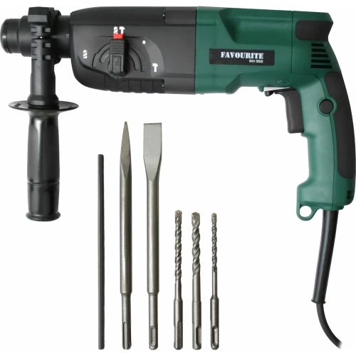 Перфоратор FAVOURITE RH 950 950Вт, 3реж, SDS+ 3,2Дж, 0-4500уд/мин, 0-1100об/мин 104100950 фото 3