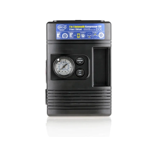 Компрессор Alca Automatik 7 in 1 с фонарем, 12 В, 12 А, 9 л/мин, 125 Вт 213000 фото 10 Компрессор Alca Automatik 7 in 1 с фонарем, 12 В, 12 А, 9 л/мин, 125 Вт 213000 фото 10