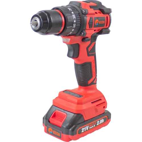 Аккумуляторная ударная бесщеточная дрель-шуруповерт EDON UAD-21PBL 27519 Аккумуляторная ударная бесщеточная дрель-шуруповерт EDON UAD-21PBL 27519