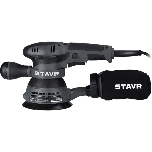 Эксцентриковая шлифмашина Ставр 125 мм, 300 Вт, регулировка STAVR SOS 300-125V 9030700486 фото 5