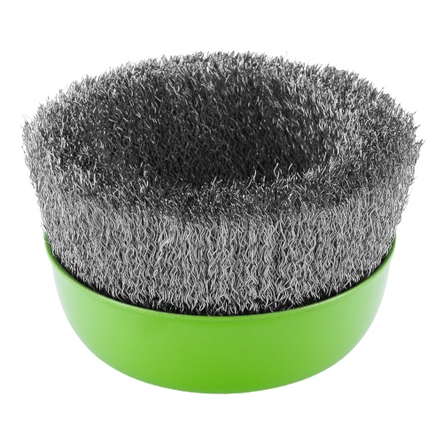 Щетка для УШМ, 125 мм, М14, "чашка", витая проволока Сибртех фото 2