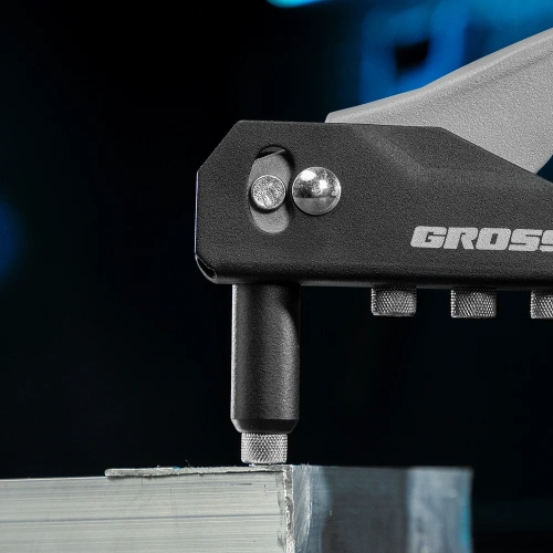 Заклепочник ручной GROSS 260 мм, заклепки 2, 4-3, 2-4, 0-4, 8 мм. 40415 фото 11