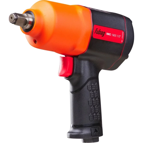 Пневмогайковерт ударный FUBAG IWC 1900 1/2 (1900 Nm, 6.2 бар, 1/2, композит. корпус) 200255 Пневмогайковерт ударный FUBAG IWC 1900 1/2 (1900 Nm, 6.2 бар, 1/2, композит. корпус) 200255