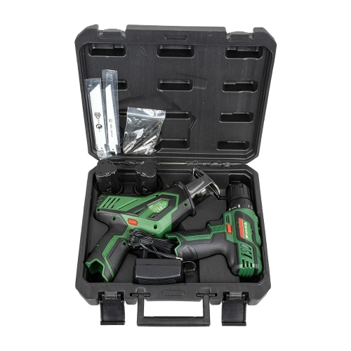 Набор инструментов STATUS 07125601: дрель-шуруповерт CT12-2Li + сабельная пила RS 500 фото 4