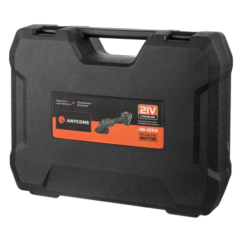 Бесщеточная УШМ Anycons 125м, 21В, 8500 об/мин, JM-125S без акб, JM-1250 5093479 фото 7 Бесщеточная УШМ Anycons 125м, 21В, 8500 об/мин, JM-125S без акб, JM-1250 5093479 фото 7