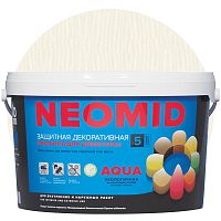 Пропитка для древесины Neomid Bio Color Aqua белая 9 л