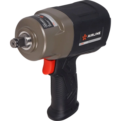 Гайковерт пневматический ударный композитный Airline 1/2"DR 1680Нм PRO ATAZ113 фото 4