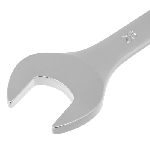 Ключ комбинированный, 28 мм, CrV, матовый хром Stels фото 3