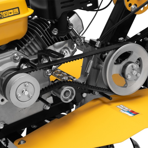 Мотоблок DPT-170SB, 7 л.с., ремен.сцеп, фрез 3х4, ШОМ, без колес, передачи 2В/1Н Denzel фото 14