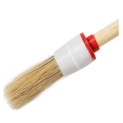 Кисть с натуральной щетиной круглая 20 мм фото 3