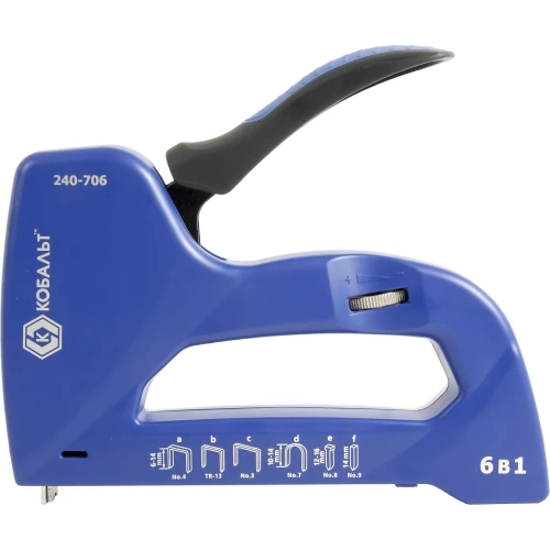 Механический степлер 6 в 1 КОБАЛЬТ 240-706 фото 3