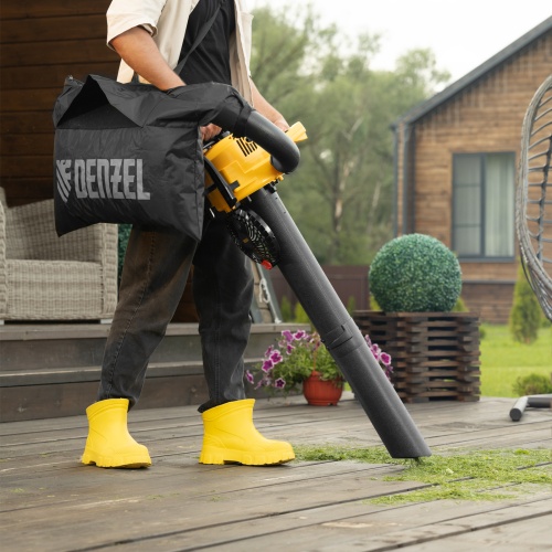 Воздуходувка-пылесос бензиновая GL-260, 26 см3, 1 л.с. Denzel фото 19