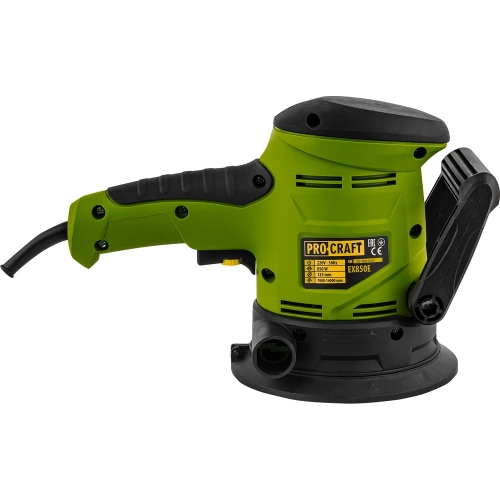 Шлифовальная машина эксцентриковая PROCRAFT EX850E фото 4 Шлифовальная машина эксцентриковая PROCRAFT EX850E фото 4