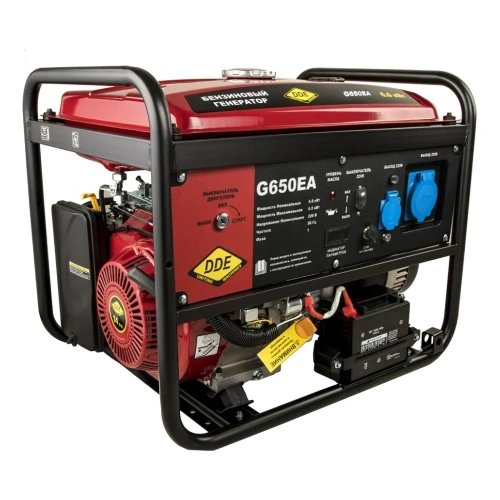 Бензиновый генератор DDE G650EA 917-477