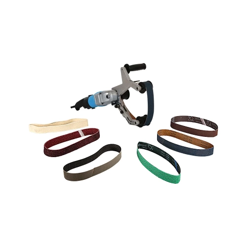 Трехроликовая ленточная шлифовальная машина Манкупер K16-3 фото 4