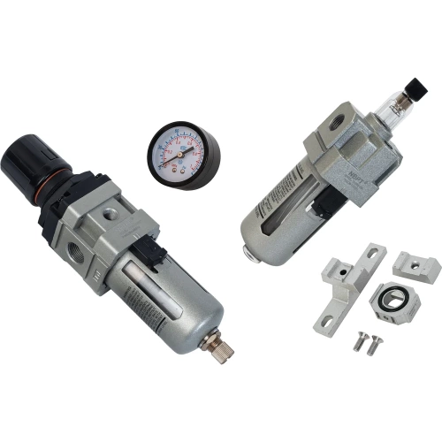 Фильтр с регулятором и лубрикатором 3000 л/мин ac4010-3/8 n (03) NBPT 57438 фото 3