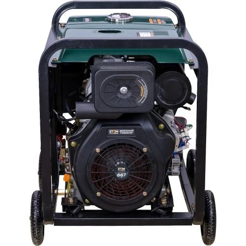 Дизельный генератор STEM Techno S8500DE 8,5 кВт, электростартер, дисплей, подогрев, АВР ГЕН030 фото 5 Дизельный генератор STEM Techno S8500DE 8,5 кВт, электростартер, дисплей, подогрев, АВР ГЕН030 фото 5