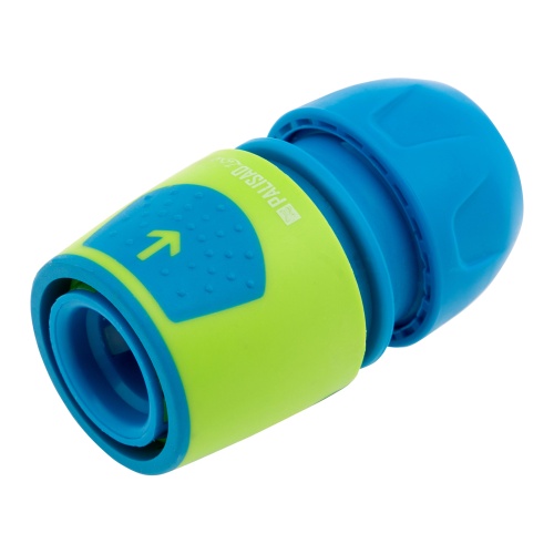 Соединитель быстросъемный для шланга 1/2-3/4, аквастоп, АВС-пластик Palisad Luxe фото 2 Соединитель быстросъемный для шланга 1/2-3/4, аквастоп, АВС-пластик Palisad Luxe фото 2