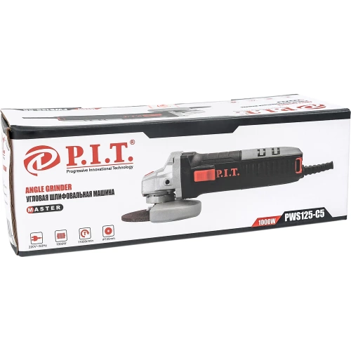 Угловая шлифмашина P.I.T. PWS125-C5 фото 7 Угловая шлифмашина P.I.T. PWS125-C5 фото 7