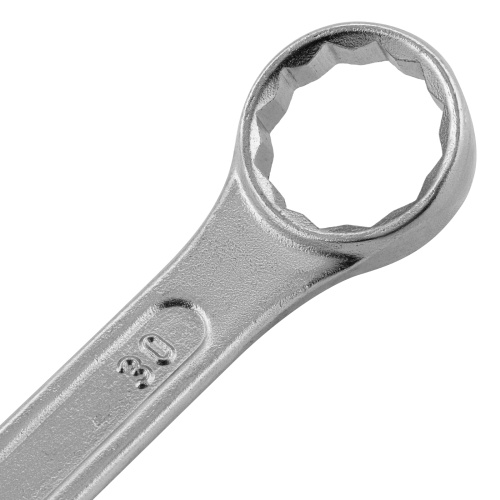 Ключ комбинированный, 30 мм, хромированный Sparta фото 3