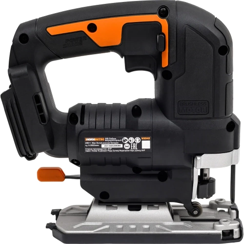 Аккумуляторный бесщеточный лобзик WORX 20 В, без акб и зу WX542.9 фото 10