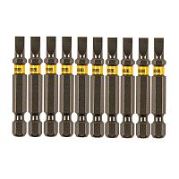 Бита SL5,0х50, сталь S2, шестигранный профиль, 2 шт. Е 6,3 Denzel