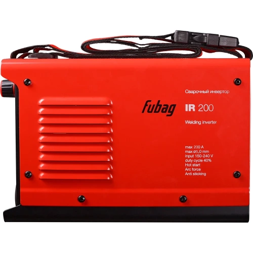 Сварочный инвертор FUBAG IR 200 31403 фото 5 Сварочный инвертор FUBAG IR 200 31403 фото 5