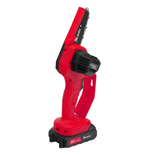 Цепная мини-пила аккумуляторная, MCS-100, шина 100 мм, Li-Ion, 20 В MTX фото 7