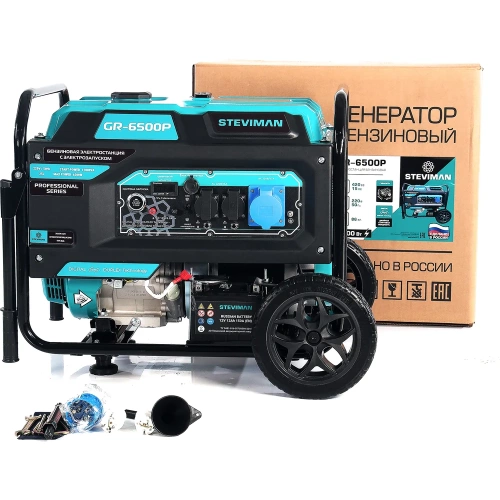 Бензиновый генератор Steviman GR-6500P фото 9