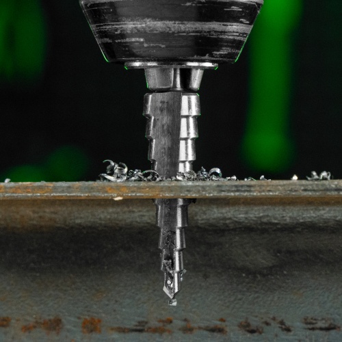 Сверло ступенчатое по металлу 4-5-6-7-8-9-10-11-12 мм, 4241 Сибртех фото 10