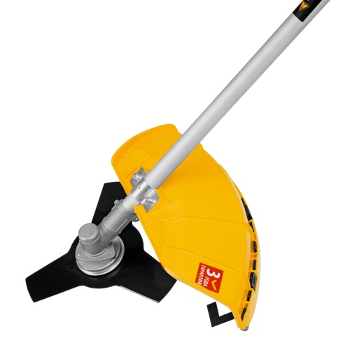 Триммер электрический TE-1220, 1200 Вт, 380 мм, катушка, диск, разборная штанга Denzel фото 4