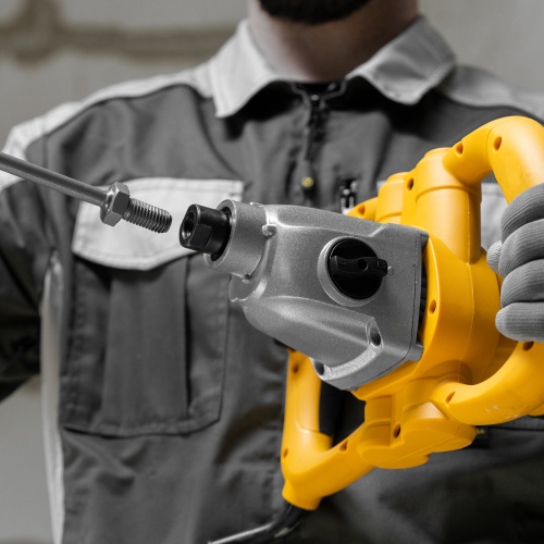 Миксер для строительных смесей, 160х600мм, хвостовик М14 Сибртех фото 5