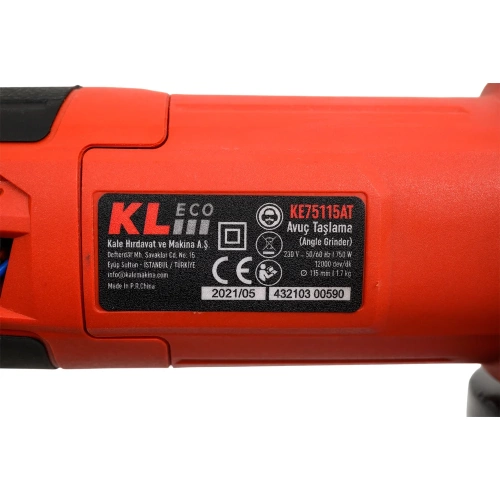 Шлифовальная угловая машина KLECO 750 Вт 12043 KE75115AT фото 8