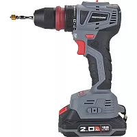 Аккумуляторный бесщеточный шуруповерт Profipower MKBL-18BM Li-ion-2шт, 18В, 2.0Ач, съемный патрон, З/У, 0.8-10 мм, кейс T0057