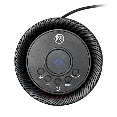 Тепловентилятор электрический керамический DTFC-1200, 3 режима, вентилятор, нагрев 600/1200 Вт Denzel фото 4