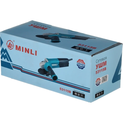 Угловая шлифмашина MINLI 115мм, 570Вт / 53115B фото 6