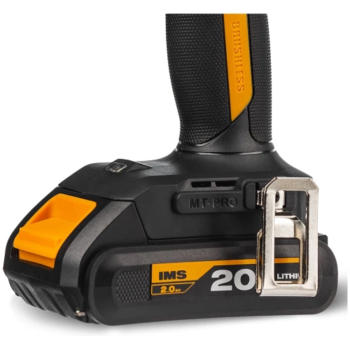 Дрель-шуруповерт аккумуляторная RUNTEC PRO 13 мм,20В, 2*2Ач, 55Нм RT-ID221 фото 6