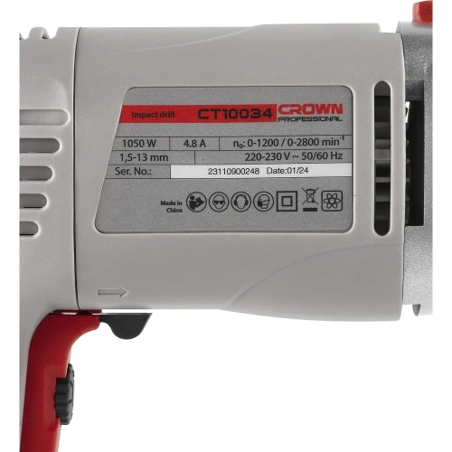 Ударная дрель CROWN CT10034 фото 7 Ударная дрель CROWN CT10034 фото 7