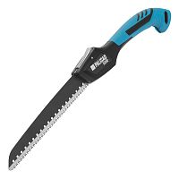 Пила садовая складная, 230 мм,  SK5, 3D зуб, тефлон. покрытие, обрезиненная рукоятка, LUXE// Palisad