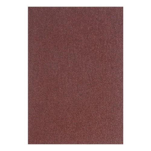 Шлифлист на тканевой основе, зернистость № 40, 240 х 170 мм, 10 шт, водостойкий, "БАЗ" фото 2