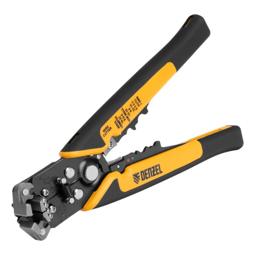Щипцы для зачистки электропроводов 0,2-6 мм², функция обрезания проводов Denzel фото 3