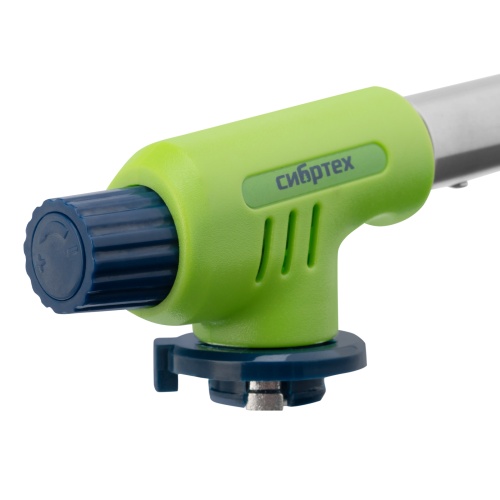 Горелка газовая на бутановый баллон, регулятор уровня пламени, пьезоподжиг Сибртех фото 5