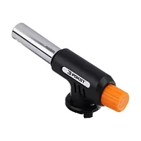 Горелка газовая РОКОТ с пьезорозжигом, цанговый захват, сопло 18.2 мм, 15.1x4х6.5 см 116-053