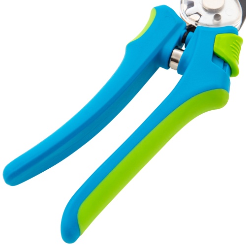 Секатор с наковальней, 205 мм, двухкомпонентные рукоятки, Luxe, Palisad фото 7