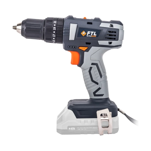 Аккумуляторная ударная дрель-шуруповерт FTL PSR-I 20V EVO, щеточный двигатель, 30 Нм, 20 В, без АКБ, без ЗУ, цв. коробка 8054 фото 3 Аккумуляторная ударная дрель-шуруповерт FTL PSR-I 20V EVO, щеточный двигатель, 30 Нм, 20 В, без АКБ, без ЗУ, цв. коробка 8054 фото 3
