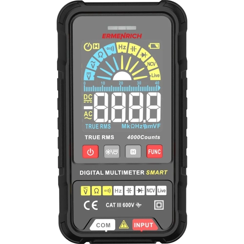Цифровой мультиметр Ermenrich (Эрменрих) Zing TC17 82983 Цифровой мультиметр Ermenrich (Эрменрих) Zing TC17 82983