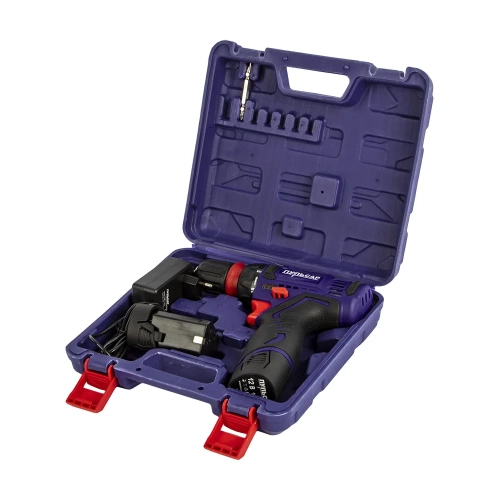 Аккумуляторная дрель-шуруповерт ПУЛЬСАР ДА 12-2П 792-681 фото 7