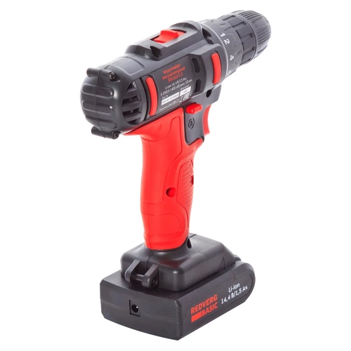 Аккумуляторный шуруповерт REDVERG Basic SD14LE/1-2 6680819 фото 4