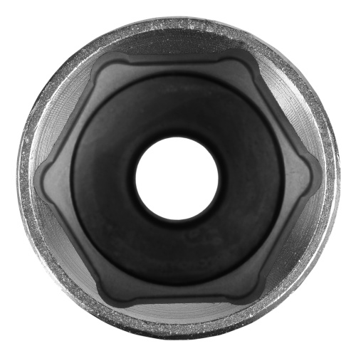 Головка торцевая удлиненная, 30 мм, шестигранная, CrV, под квадрат 1/2 Stels фото 4