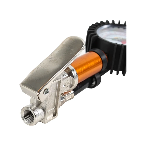 Манометр шин для грузовых автомобилей Крал со шлангом и удлинителем + штуцер, 15 атм. 3143 фото 3 Манометр шин для грузовых автомобилей Крал со шлангом и удлинителем + штуцер, 15 атм. 3143 фото 3